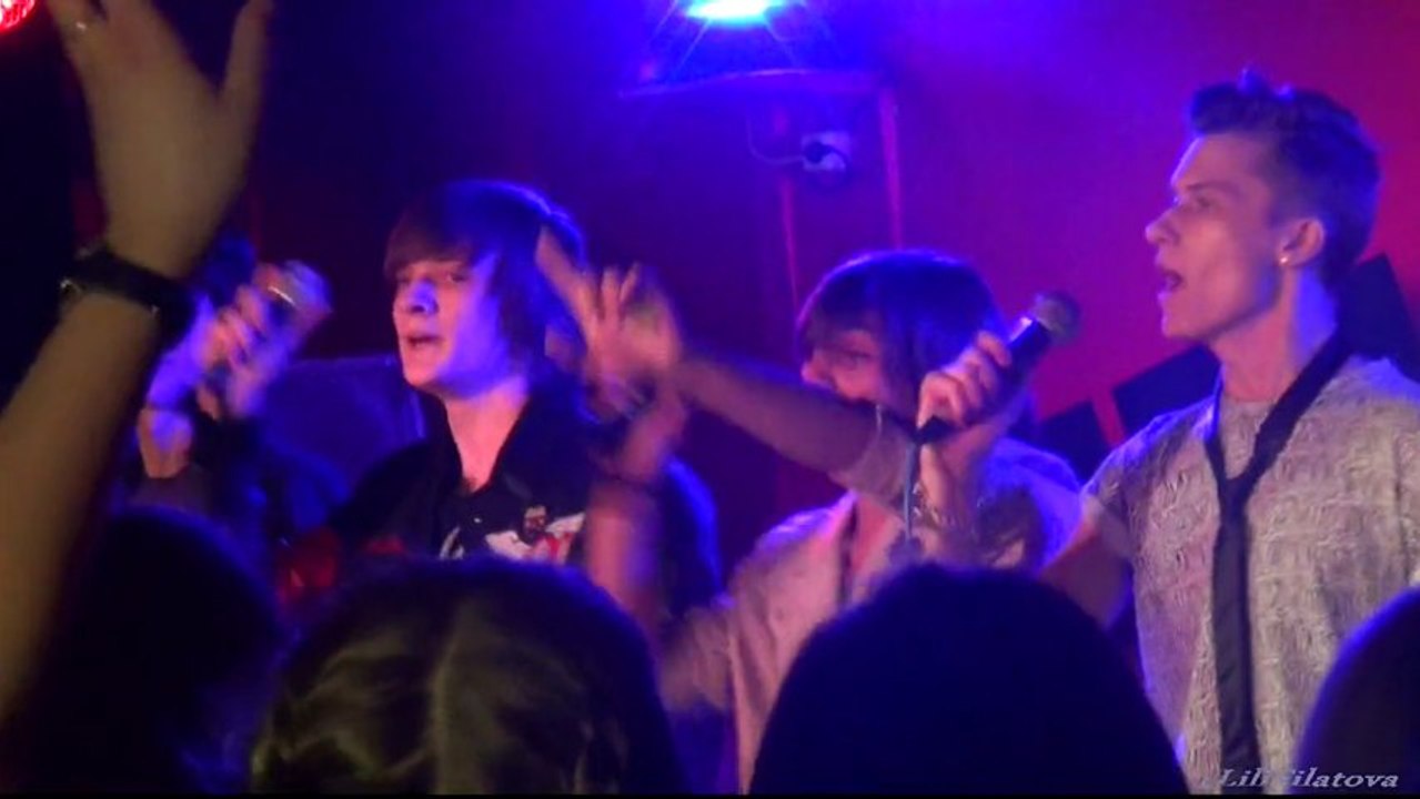 Группа Герои MegaSplash (клуб FM 02.02.13. Москва)