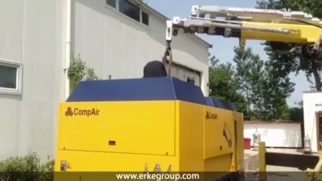ERKE Dış Ticaret ltd., CompAir C-200 TS-24 TurboScrew Diesel Portable Compressor - İlk İnsaat
