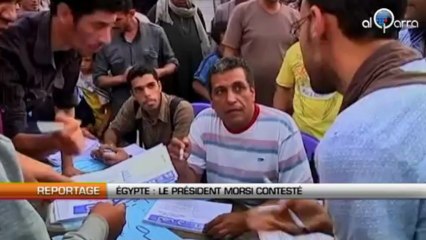 Egypte : Le président Morsi contesté
