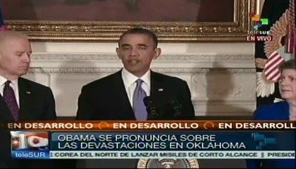 Presidente de Estados Unidos declara zona de desastre a Oklahoma City