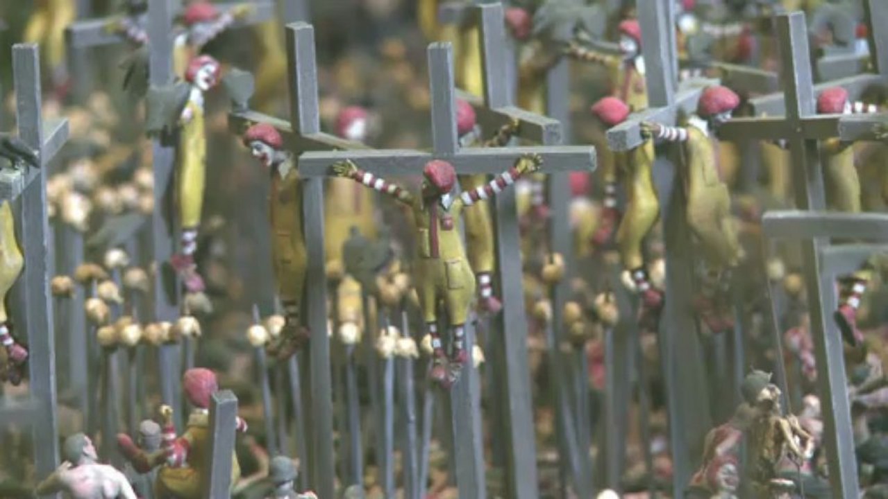 Chapman brothers unveil diabolical art in Hong Kong