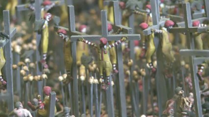 Chapman brothers unveil diabolical art in Hong Kong