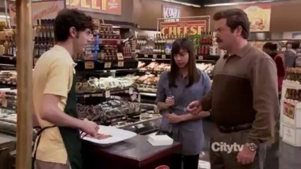 Ron swanson on vegan bacon