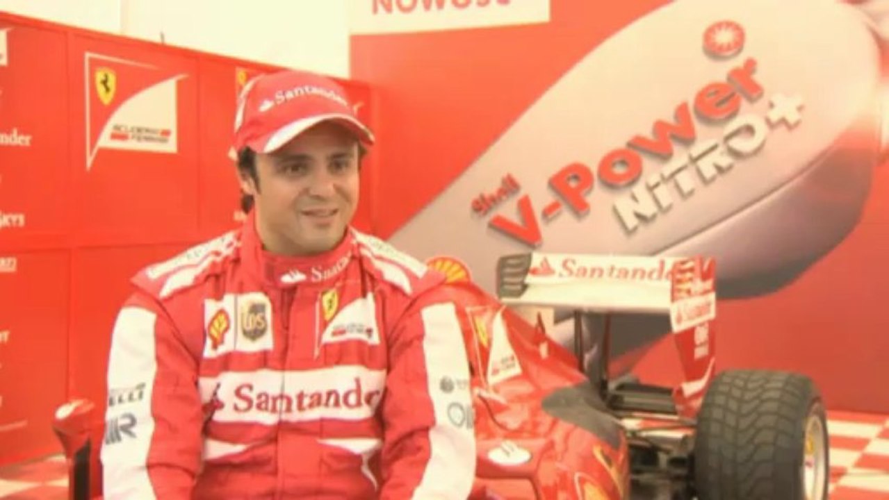 F1: Felipe Massa: Trainingsfahrt durch Warschau