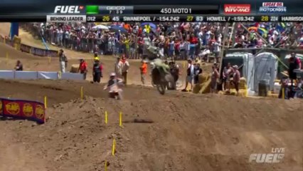 Download Video: 2013 AMA 450 Motocross Rd 1 Hangtown Moto 1 HD 720p