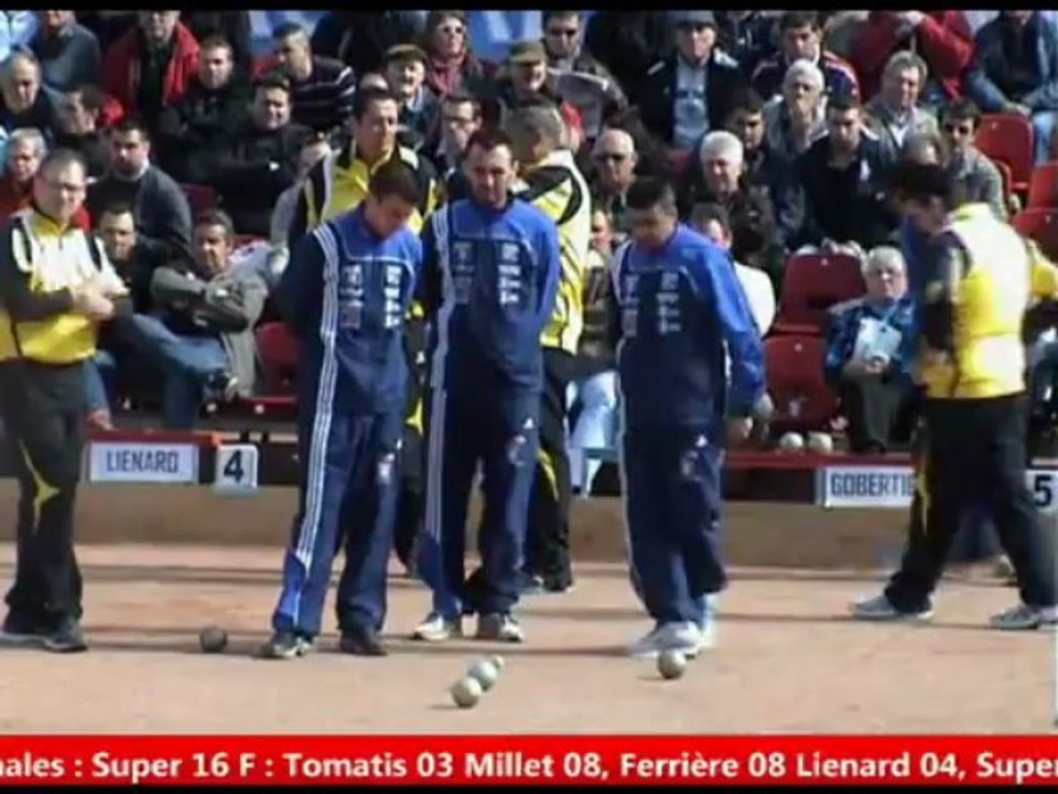 Demi-finales Super 16 F et Super 16, Bellecour 2013, Sport-Boules