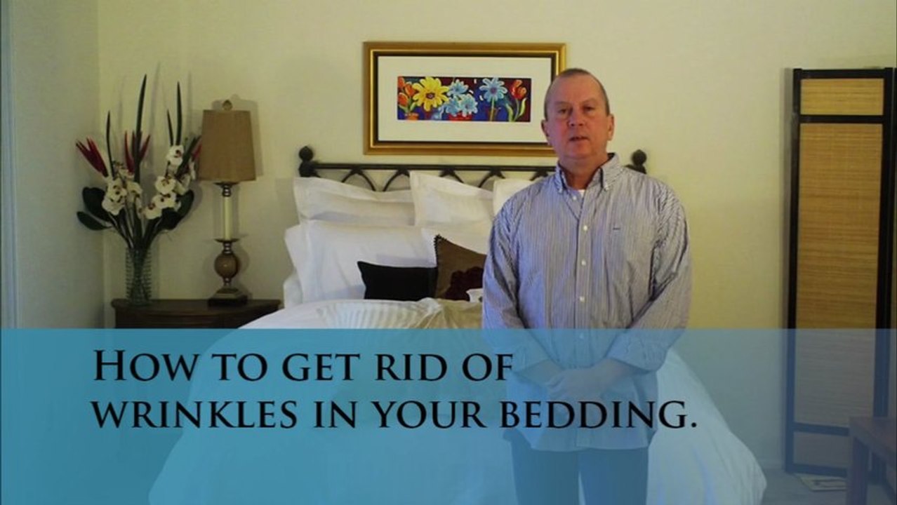 How to get wrinkles out of your bedding  - by Vero Linens