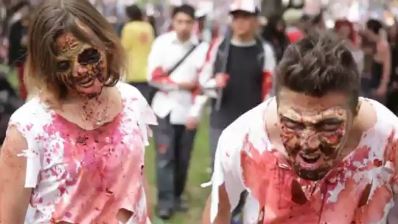 Zombie walk 2012