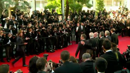 Cannes red carpet: Soderbergh's 'Behind the Candelabra'