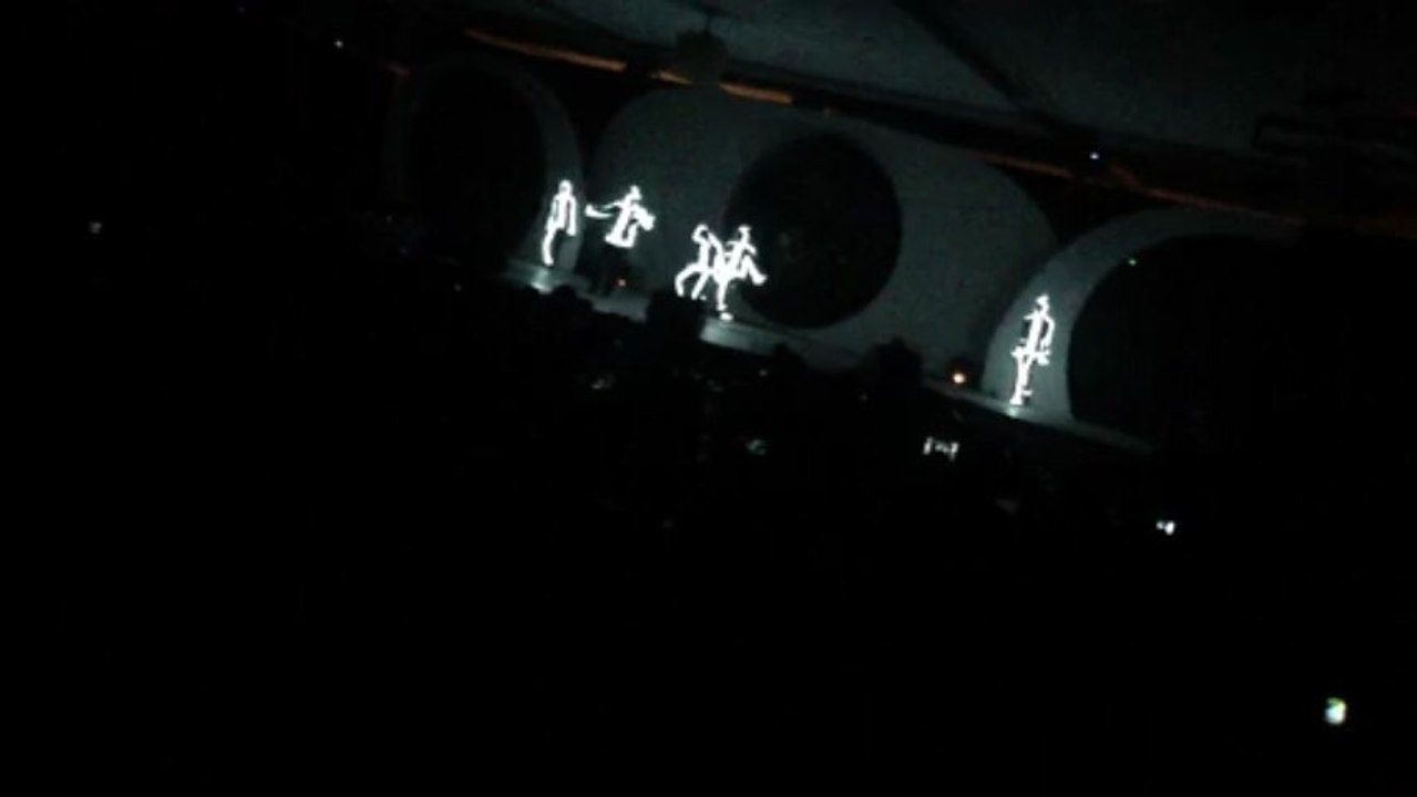LED Dance Permanence by Actone on PSO Samat Card Launch Function