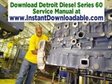 Detroit Diesel Series 60 11.1 Cold Start in 1991 Ford L9000- Download Serice Manual