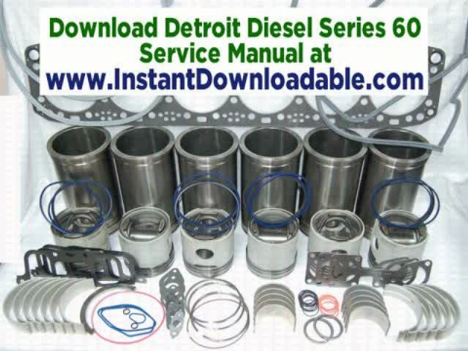 Detroit Diesel Series 60 DDEC 4- Download Serice Manual