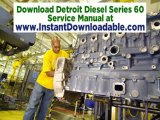 Detroit Diesel Series 60 on Dyno- Download Serice Manual