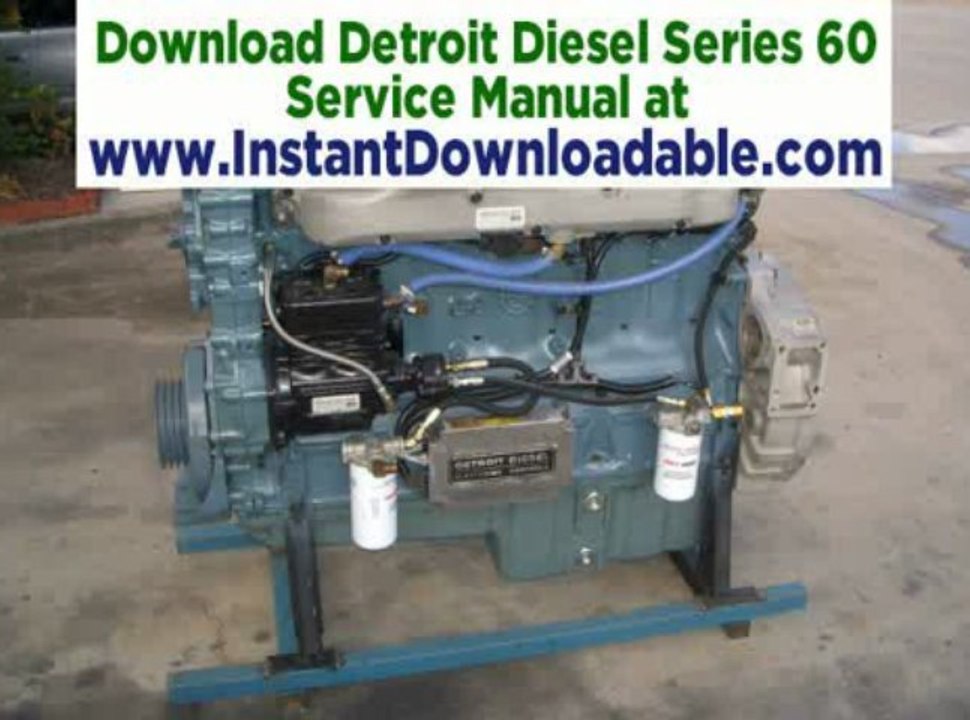 RE Detroit Diesel Series 60 turbo blown failure theory and logic MCI bus- Download Serice Manual