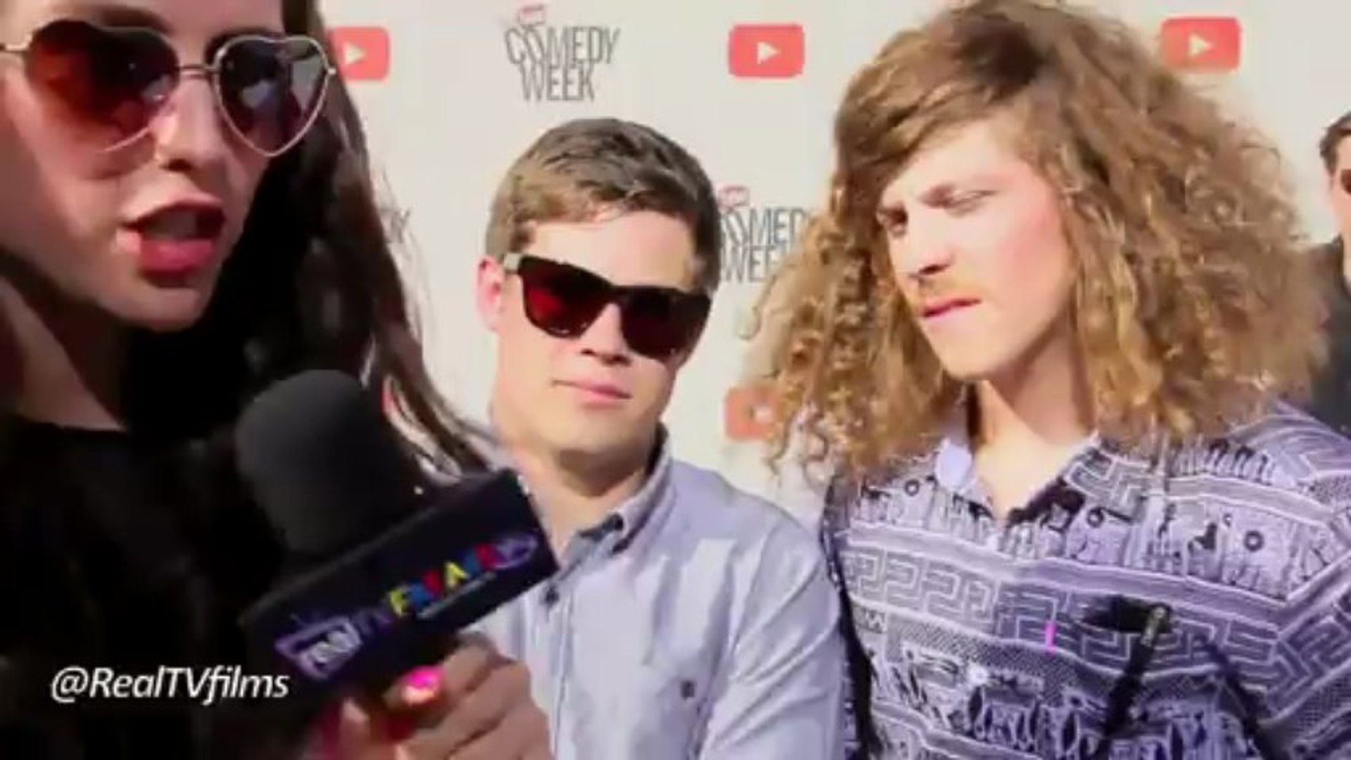 ⁣Adam DeVine, Blake Anderson, Workaholics, YouTube Comedy Week, RealTVfreaks