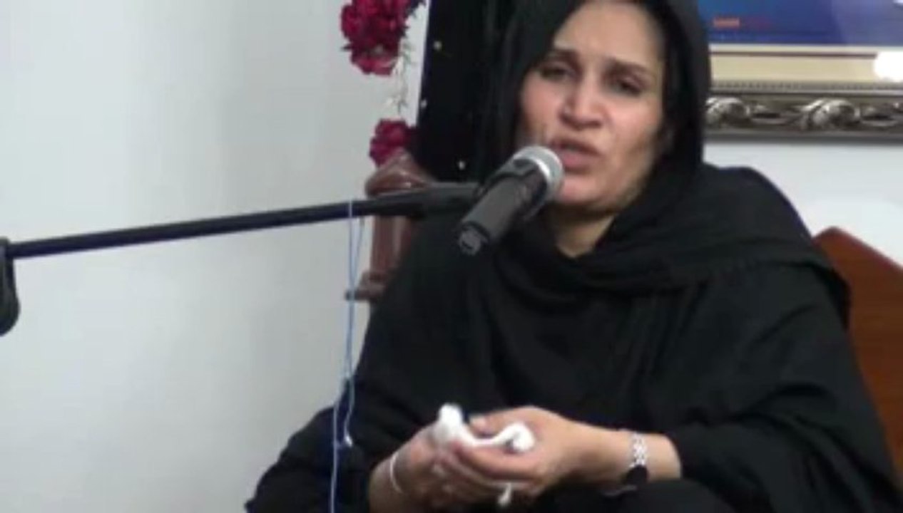 Zakira Zeeshan Fatima Majlis e Aza At Mashad Palace