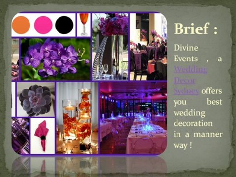 Divine Events, an Events Organizer and Planner