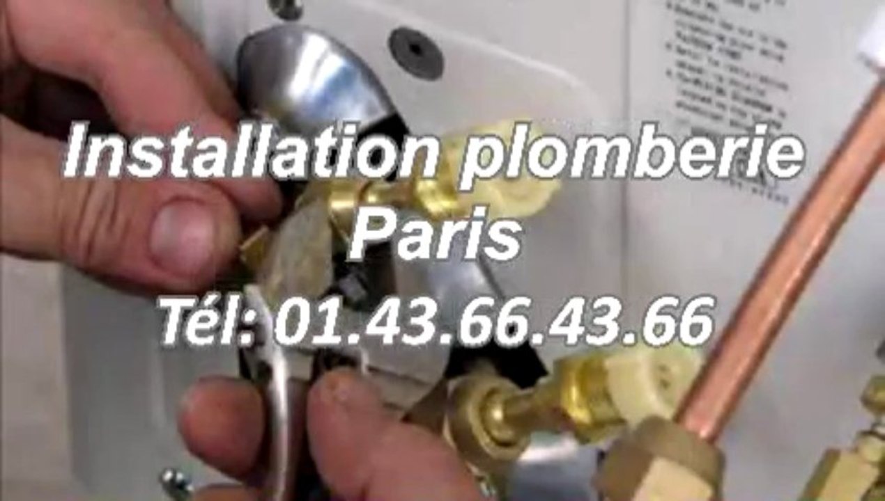 Installation plomberie Paris Tél: 01.43.66.43.66