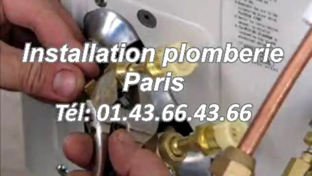 Installation plomberie Paris Tél: 01.43.66.43.66