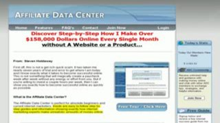 158,000 A Month - Affiliate Data Center | 158,000 A Month - Affiliate Data Center