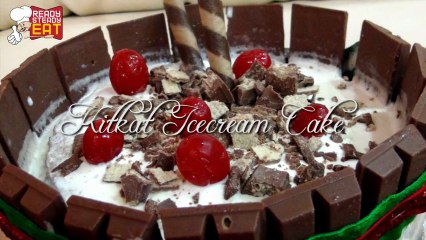 Kit Kat Candy Bar Ice Cream Cake