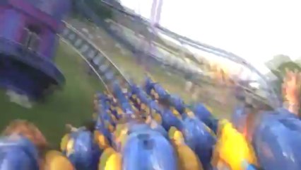 on-Ride Bizzaro at Six Flags Great Adventure