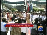 Geo Reports-Chinese PM Arrives in Pakistan-22 May 2013