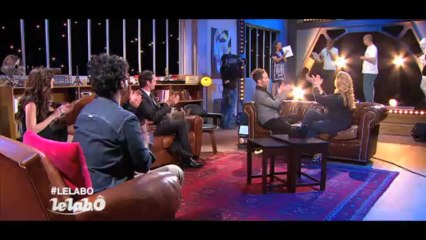 Mathieu Malzieu assiste à la Battle Actu dans Le Lab.Ô