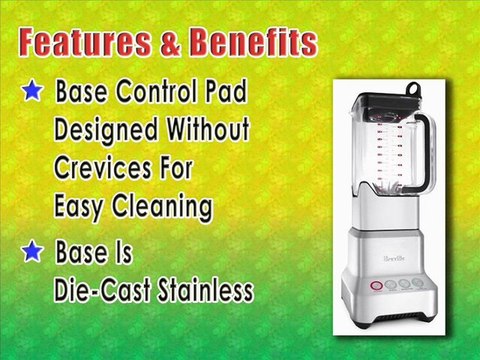 ❤ Best Blender Reviews - Breville 800BLXL Die-Cast Hemisphere 2-Speed Blender & Polycarbonate Jar