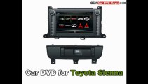 In-Dash Radio Navigation DVD Receiver for Toyota Sienna