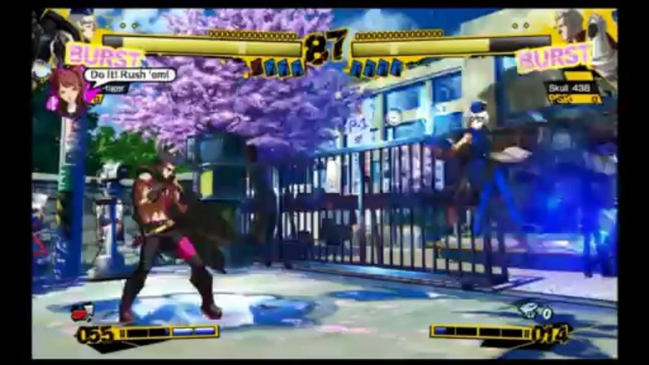 Persona 4 arena / du fight entre pote 01