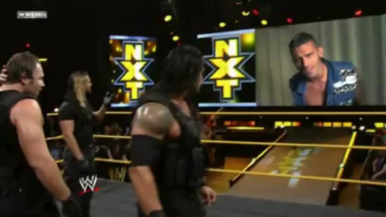 the shield on wwe nxt 4-10-13