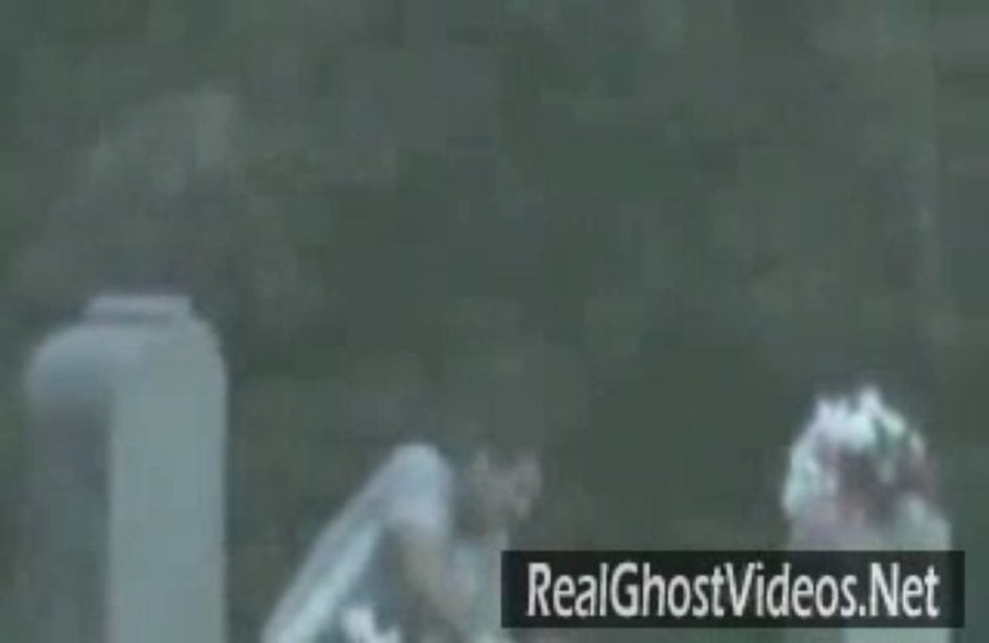 Ghost behind a crying man Real Ghost__