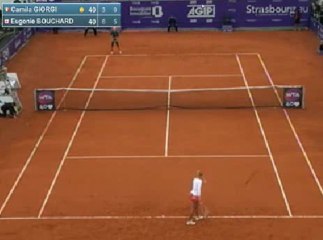 Giorgi vs Bouchard - WTA Strasburgo 2013 - 2° Turno - Livetennis.it