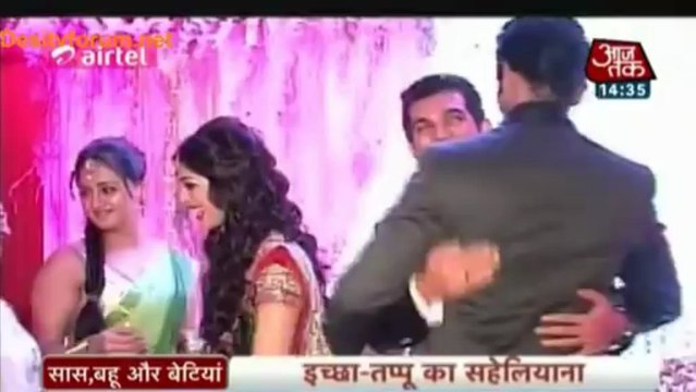 Arjun Bijlani-Neha's Reception Party Spl SBB Seg[22-5-2013]