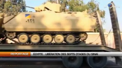 Egypte : Libération des sept otages du Sinaï