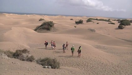 Dans les Dunes de Maspalomas - Canaries
