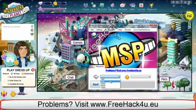 Movie Star Planet Hack (Diamonds and StarCoins) version v5.3 [PROOF] mediafire