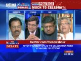 The Newshour Debate: Is UPA's celebration aimed at early elections? (Part 2of 3)