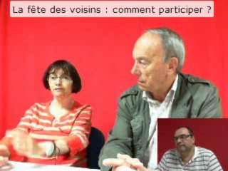 WebTV de la Carnière - La fête des voisin, comment ça marche ? mai 2013