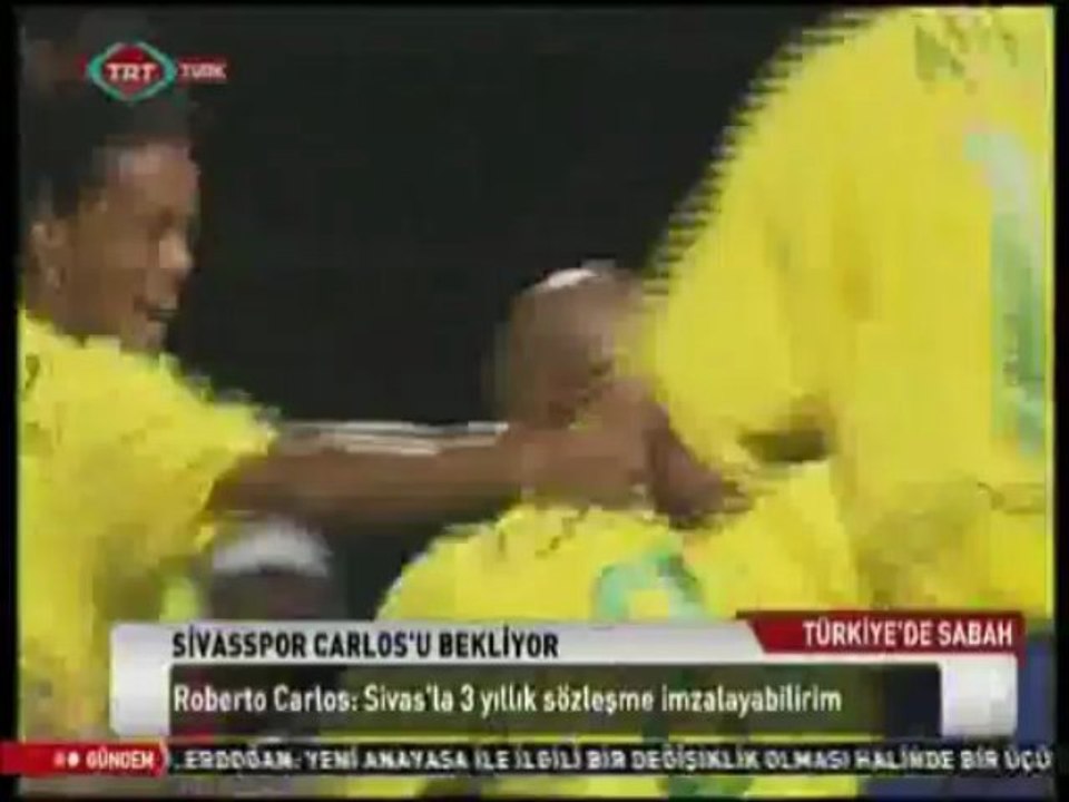 Sivasspor Roberto Carlos'u bekliyor