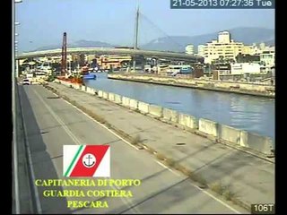 Pescara - La Draga contro il ponte del mare (21.05.13)
