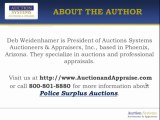 How to Make Money Buying and Selling at Police Surplus Auctions
