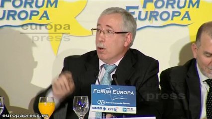 Toxo sobre Aznar: "Volver al pasado no es la solución"