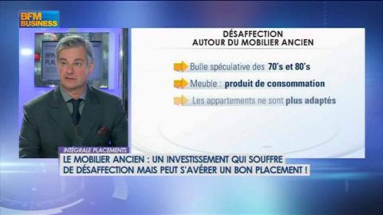 Mobilier ancien, un placement intéressant : Marc Girault dans Intégrale Placements - 22 mai