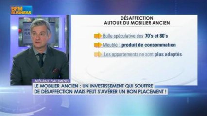 Download Video: Mobilier ancien, un placement intéressant : Marc Girault dans Intégrale Placements - 22 mai