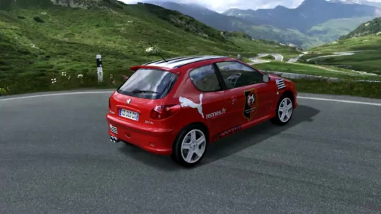 Forza Motorsport 4: Peugeot 206 RC version Stade Rennais