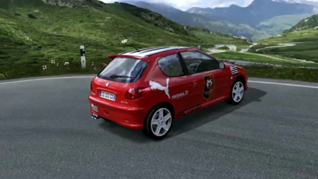 Forza Motorsport 4: Peugeot 206 RC version Stade Rennais