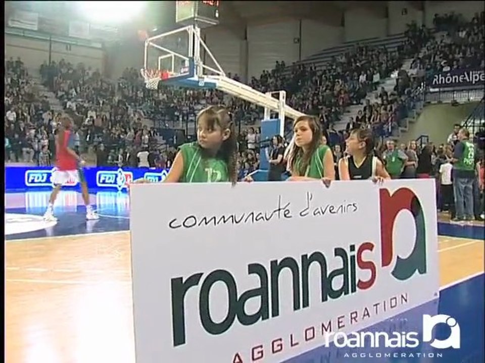 équipe de France Basket féminin à Roanne