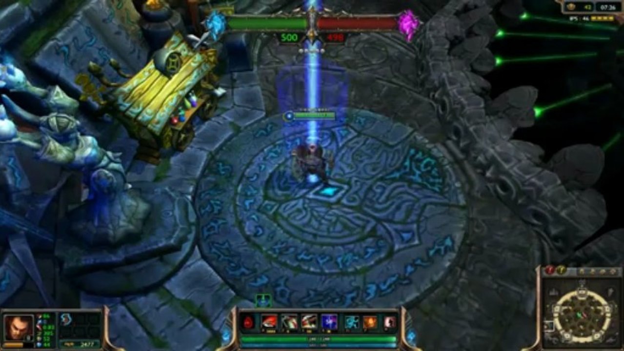 Preview du skin Woad King Darius - League of Legends